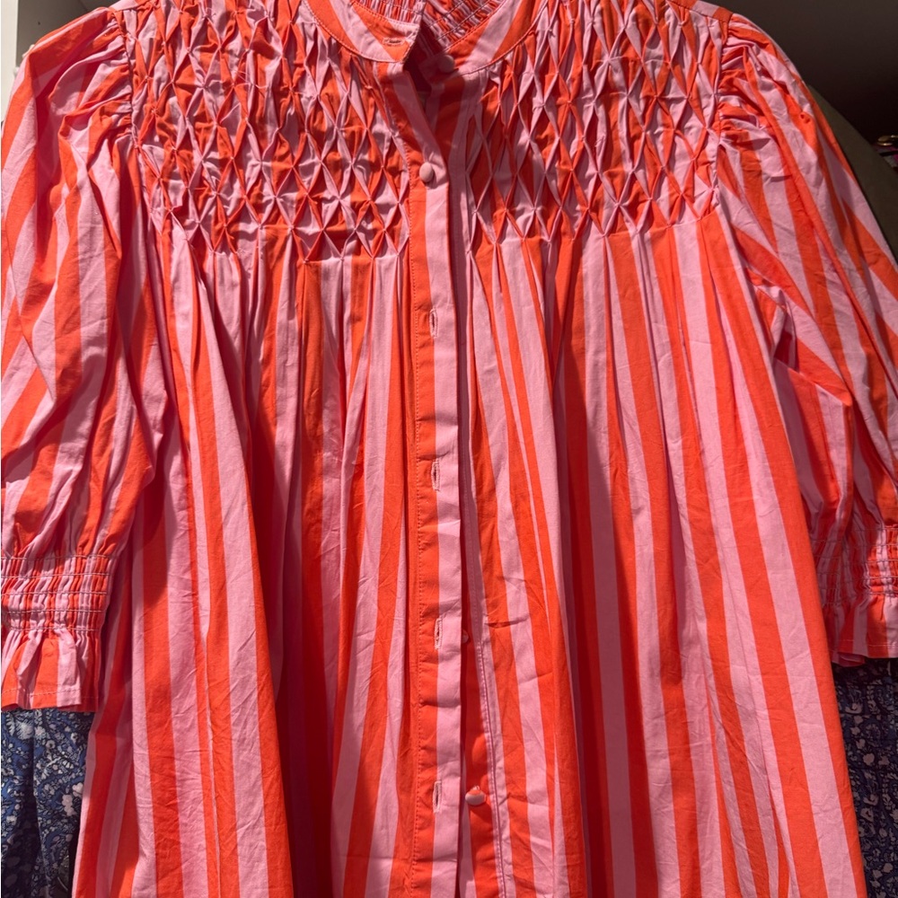Striped Pink Blouse